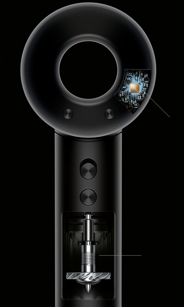 博士　Dyson Dyson Supersonic Hair Dryer Professional 11-ft Edition w. 5