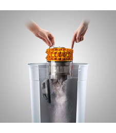 Hygienic and quick to empty