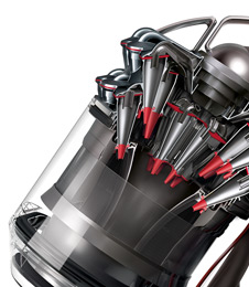 Dyson Cinetic™ cyclone technology